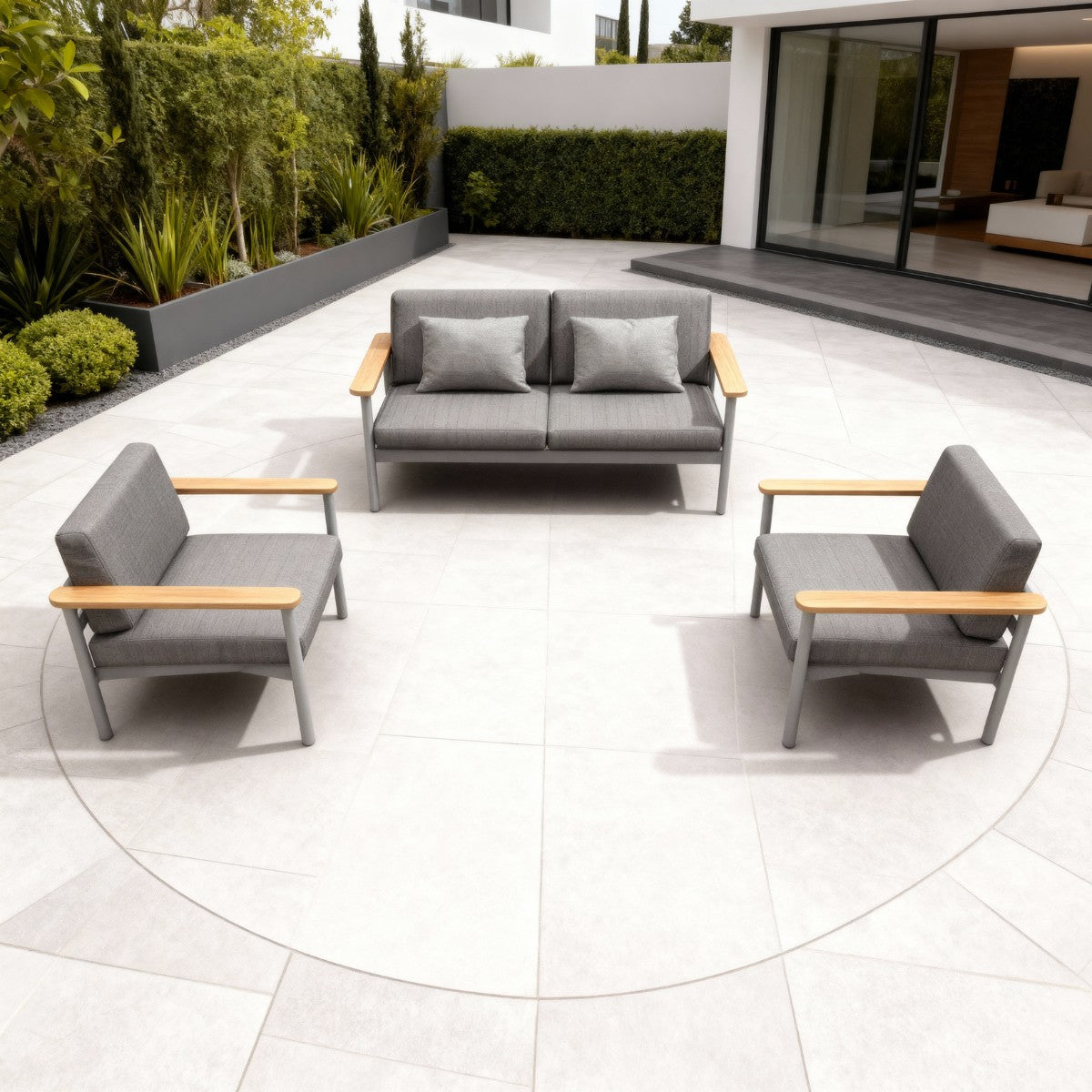 Vrtna garnitura Higold z dvosedom